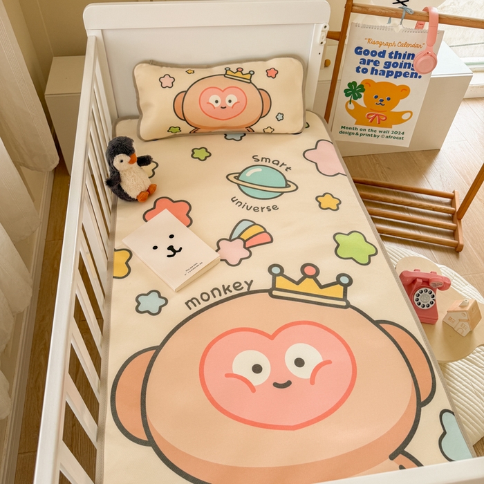 91家纺网 家纺一手货源 找家纺 潮邦创意家居 2026新款A类婴童可水洗冰藤软席-巴波布布系列【含A类检测报告】 巴波果果