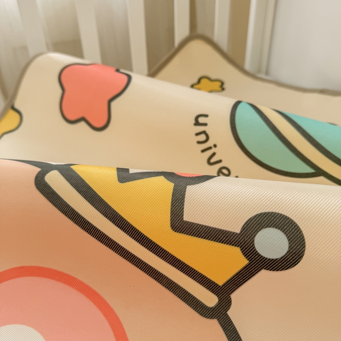 91家纺网 家纺一手货源 找家纺 潮邦创意家居 2026新款A类婴童可水洗冰藤软席-巴波布布系列【含A类检测报告】 巴波果果