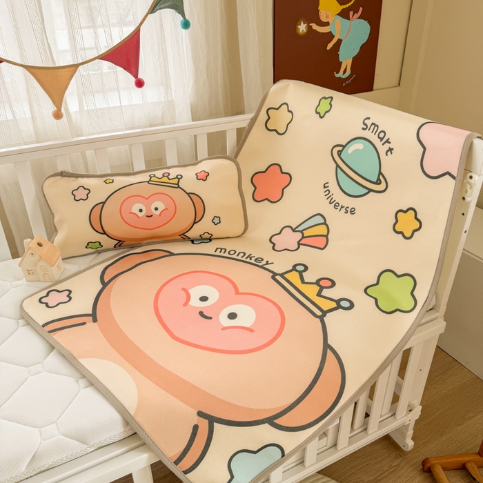 91家纺网 家纺一手货源 找家纺 潮邦创意家居 2026新款A类婴童可水洗冰藤软席-巴波布布系列【含A类检测报告】 巴波果果