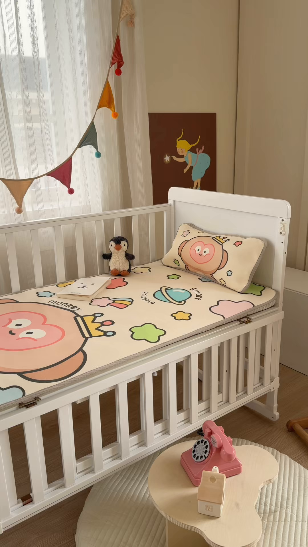 91家纺网 家纺一手货源 找家纺 潮邦创意家居 2026新款A类婴童可水洗冰藤软席-巴波布布系列【含A类检测报告】 巴波果果