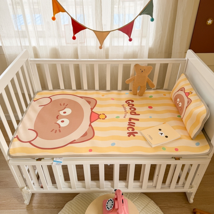 91家纺网 家纺一手货源 找家纺 潮邦创意家居 2026新款A类婴童可水洗冰藤软席-巴波布布系列【含A类检测报告】 巴波乐乐