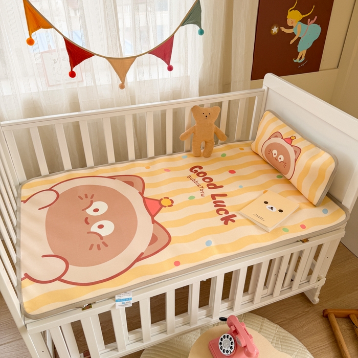 91家纺网 家纺一手货源 找家纺 潮邦创意家居 2026新款A类婴童可水洗冰藤软席-巴波布布系列【含A类检测报告】 巴波乐乐