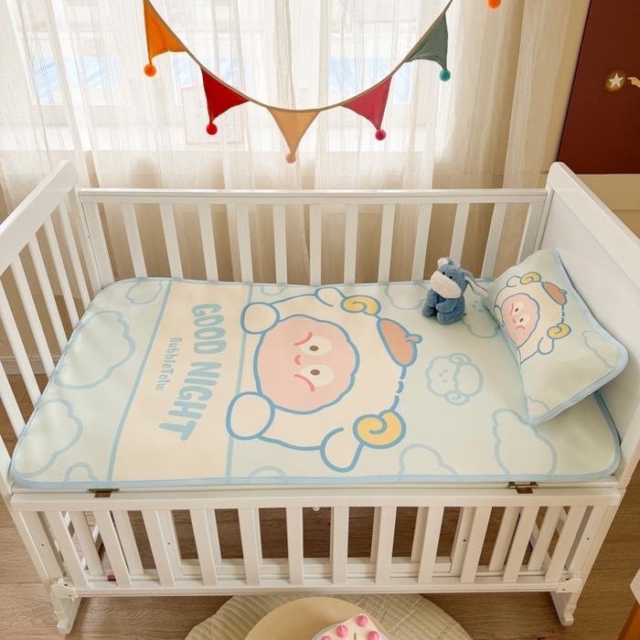 91家纺网 家纺一手货源 找家纺 潮邦创意家居 2026新款A类婴童可水洗冰藤软席-巴波布布系列【含A类检测报告】 巴波米米