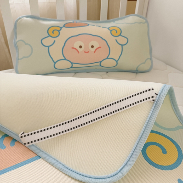 91家纺网 家纺一手货源 找家纺 潮邦创意家居 2026新款A类婴童可水洗冰藤软席-巴波布布系列【含A类检测报告】 巴波米米