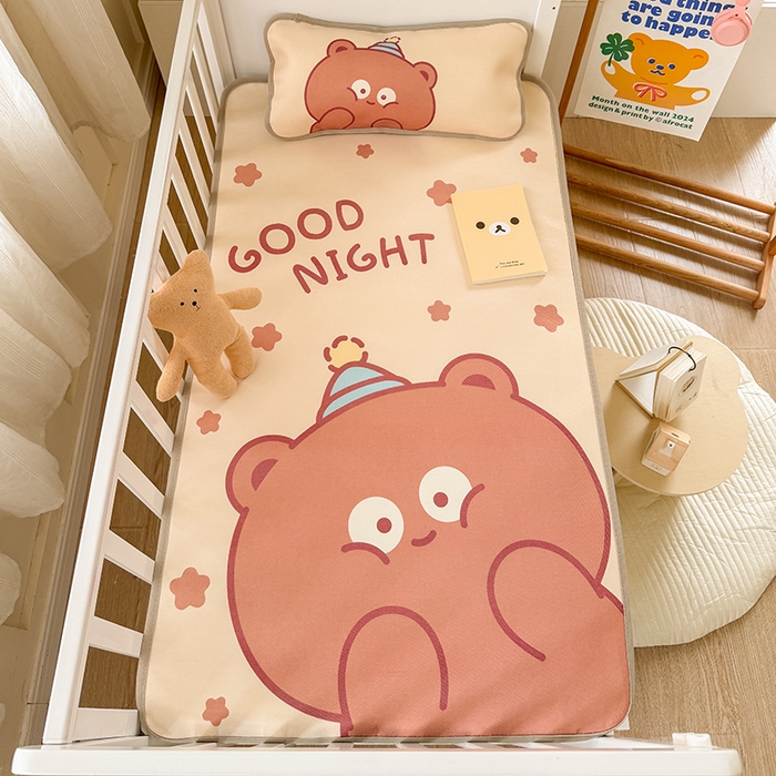 潮邦创意家居 2026新款A类婴童可水洗冰藤软席-巴波布布系列【含A类检测报告】 巴波糯糯