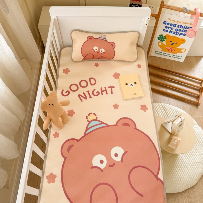 91家纺网 家纺一手货源 找家纺 潮邦创意家居 2026新款A类婴童可水洗冰藤软席-巴波布布系列【含A类检测报告】 巴波糯糯