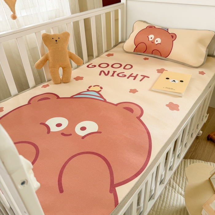 91家纺网 家纺一手货源 找家纺 潮邦创意家居 2026新款A类婴童可水洗冰藤软席-巴波布布系列【含A类检测报告】 巴波糯糯