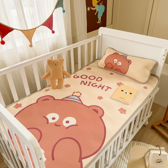 91家纺网 家纺一手货源 找家纺 潮邦创意家居 2026新款A类婴童可水洗冰藤软席-巴波布布系列【含A类检测报告】 巴波糯糯