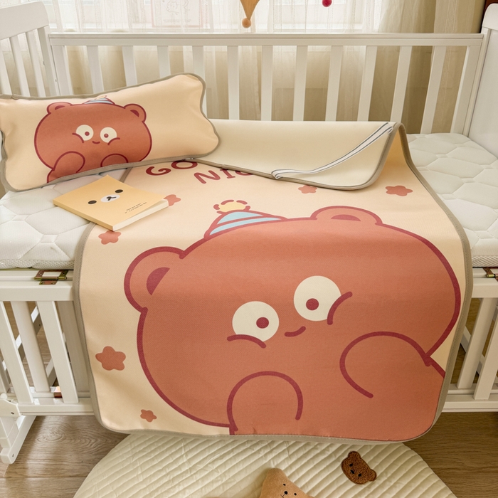 91家纺网 家纺一手货源 找家纺 潮邦创意家居 2026新款A类婴童可水洗冰藤软席-巴波布布系列【含A类检测报告】 巴波糯糯