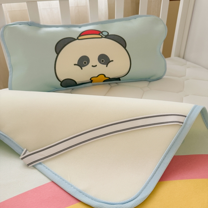 91家纺网 家纺一手货源 找家纺 潮邦创意家居 2026新款A类婴童可水洗冰藤软席-巴波布布系列【含A类检测报告】 巴波圈圈