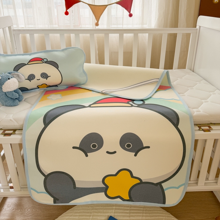 91家纺网 家纺一手货源 找家纺 潮邦创意家居 2026新款A类婴童可水洗冰藤软席-巴波布布系列【含A类检测报告】 巴波圈圈