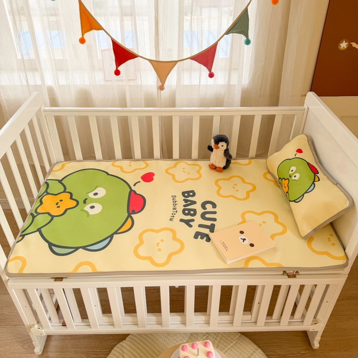 91家纺网 家纺一手货源 找家纺 潮邦创意家居 2026新款A类婴童可水洗冰藤软席-巴波布布系列【含A类检测报告】 巴波糖糖