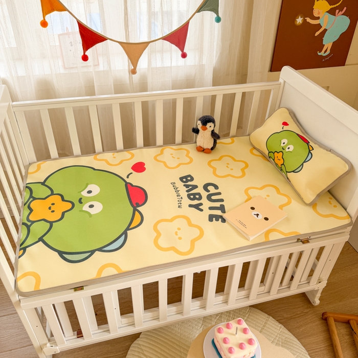 91家纺网 家纺一手货源 找家纺 潮邦创意家居 2026新款A类婴童可水洗冰藤软席-巴波布布系列【含A类检测报告】 巴波糖糖