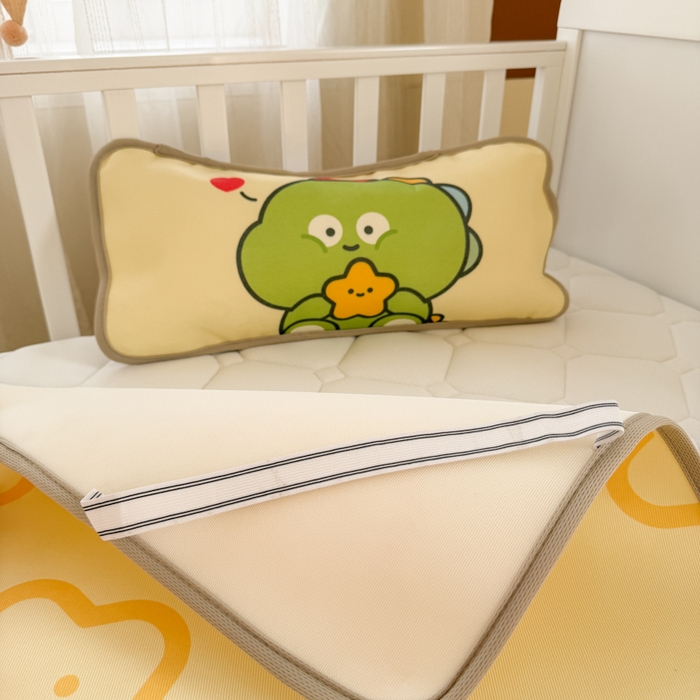 91家纺网 家纺一手货源 找家纺 潮邦创意家居 2026新款A类婴童可水洗冰藤软席-巴波布布系列【含A类检测报告】 巴波糖糖