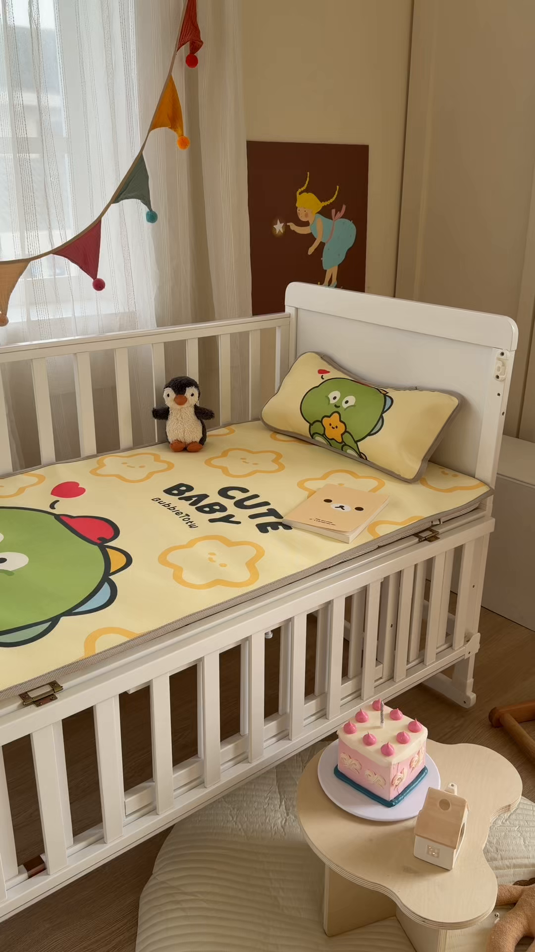 91家纺网 家纺一手货源 找家纺 潮邦创意家居 2026新款A类婴童可水洗冰藤软席-巴波布布系列【含A类检测报告】 巴波糖糖