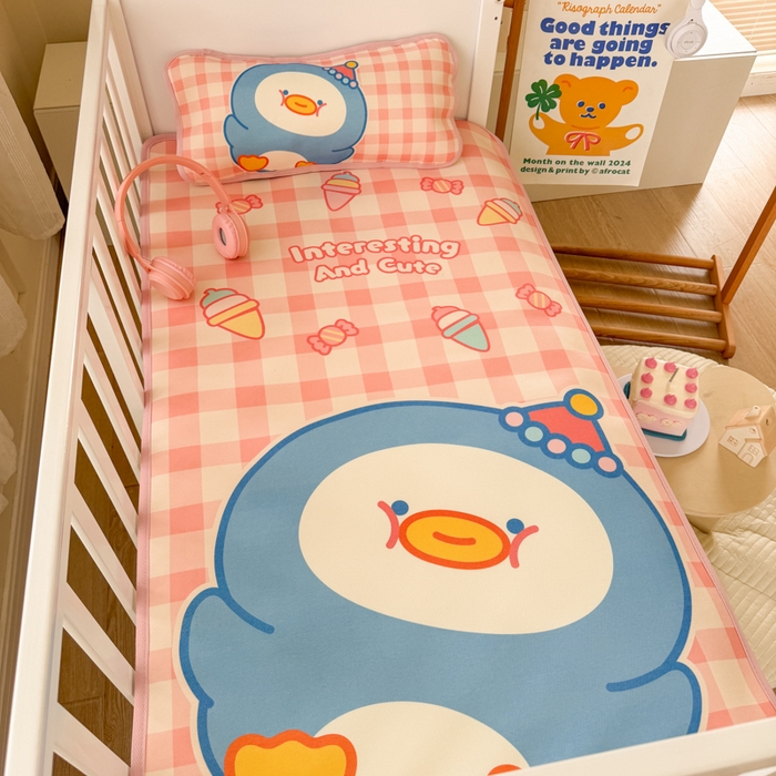 91家纺网 家纺一手货源 找家纺 潮邦创意家居 2026新款A类婴童可水洗冰藤软席-巴波布布系列【含A类检测报告】 巴波熙熙