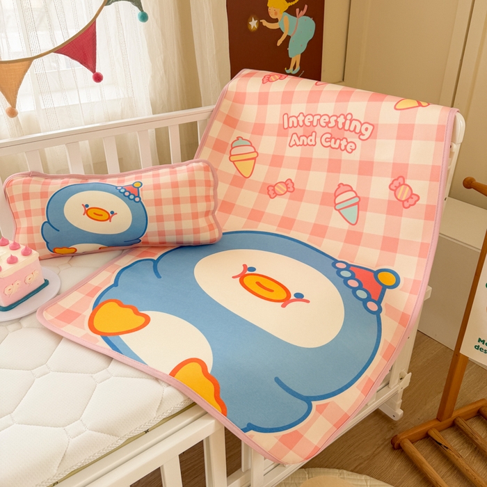 91家纺网 家纺一手货源 找家纺 潮邦创意家居 2026新款A类婴童可水洗冰藤软席-巴波布布系列【含A类检测报告】 巴波熙熙