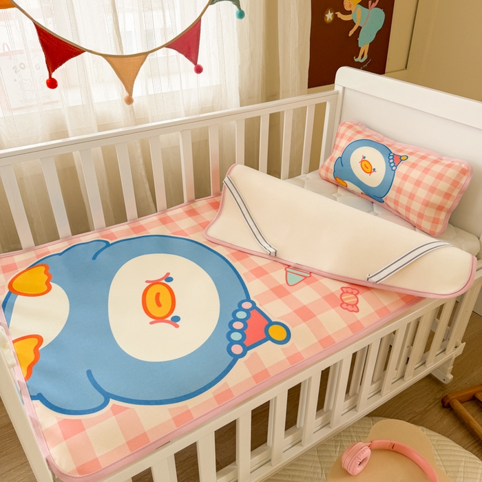 91家纺网 家纺一手货源 找家纺 潮邦创意家居 2026新款A类婴童可水洗冰藤软席-巴波布布系列【含A类检测报告】 巴波熙熙