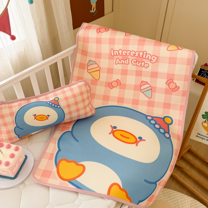 91家纺网 家纺一手货源 找家纺 潮邦创意家居 2026新款A类婴童可水洗冰藤软席-巴波布布系列【含A类检测报告】 巴波熙熙