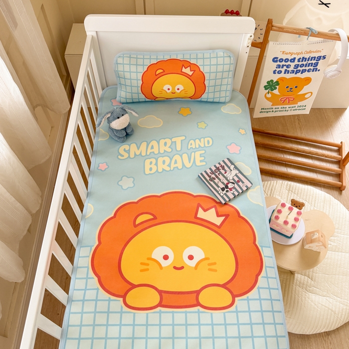 91家纺网 家纺一手货源 找家纺 潮邦创意家居 2026新款A类婴童可水洗冰藤软席-巴波布布系列【含A类检测报告】 巴波星星