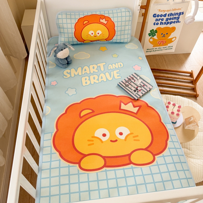 91家纺网 家纺一手货源 找家纺 潮邦创意家居 2026新款A类婴童可水洗冰藤软席-巴波布布系列【含A类检测报告】 巴波星星