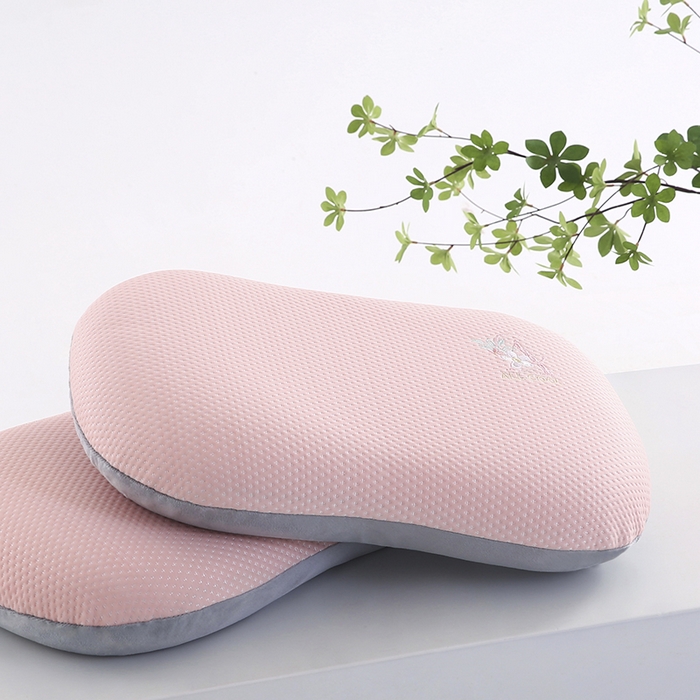 91家纺网 家纺一手货源 找家纺 土多多枕芯 2026新款猫肚记忆夏凉枕夏凉枕夏天凉枕头竹枕头冰丝枕套藤枕头冰藤枕记忆枕 粉色