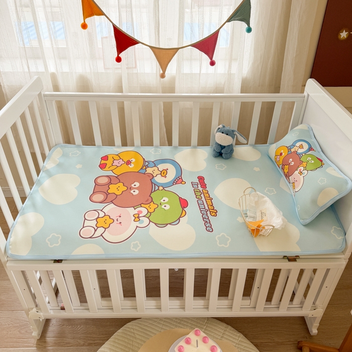 91家纺网 家纺一手货源 找家纺 潮邦创意家居 2026新款A类婴童可水洗冰藤软席-巴波布布系列【含A类检测报告】 啵啵团