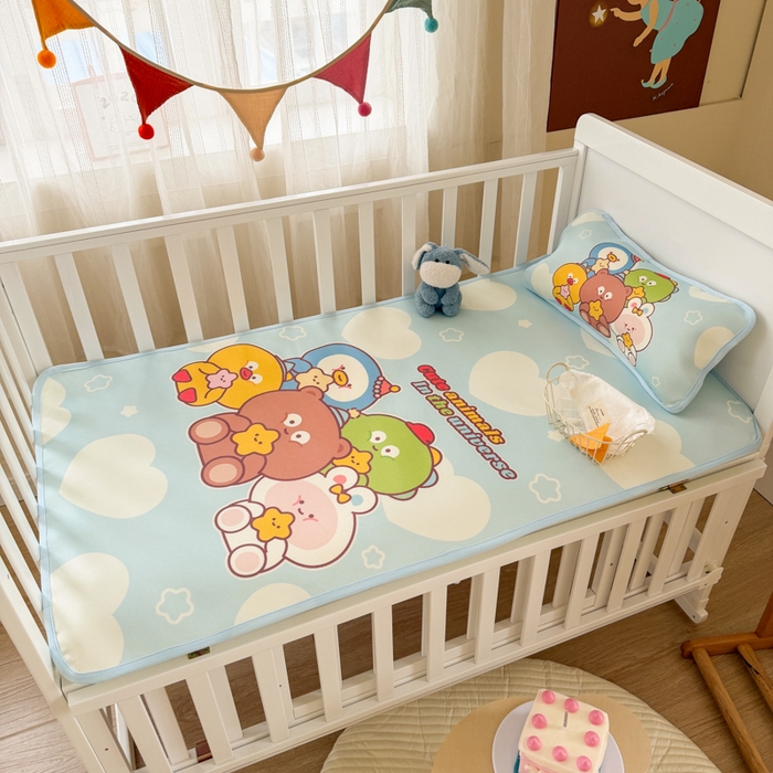 91家纺网 家纺一手货源 找家纺 潮邦创意家居 2026新款A类婴童可水洗冰藤软席-巴波布布系列【含A类检测报告】 啵啵团