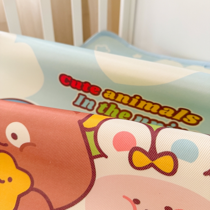 91家纺网 家纺一手货源 找家纺 潮邦创意家居 2026新款A类婴童可水洗冰藤软席-巴波布布系列【含A类检测报告】 啵啵团