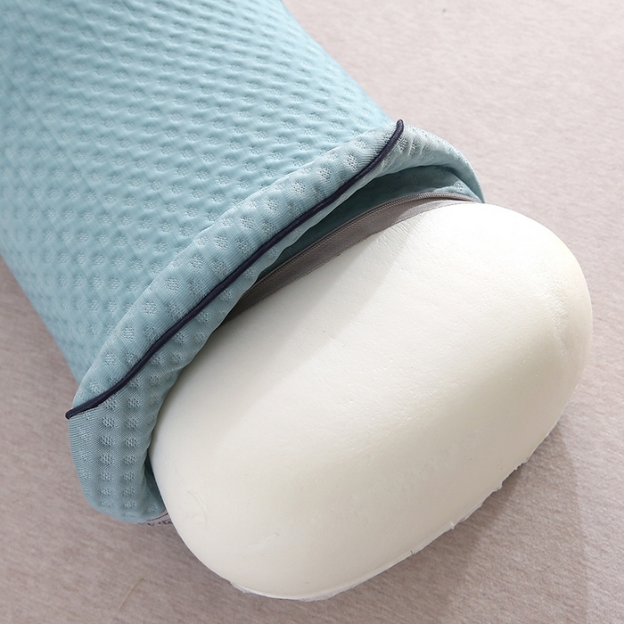 91家纺网 家纺一手货源 找家纺 （总）土多多枕芯 2026新款夏凉凉感丝记忆棉护颈枕头华夫格凉豆豆骨型记忆棉枕头枕芯