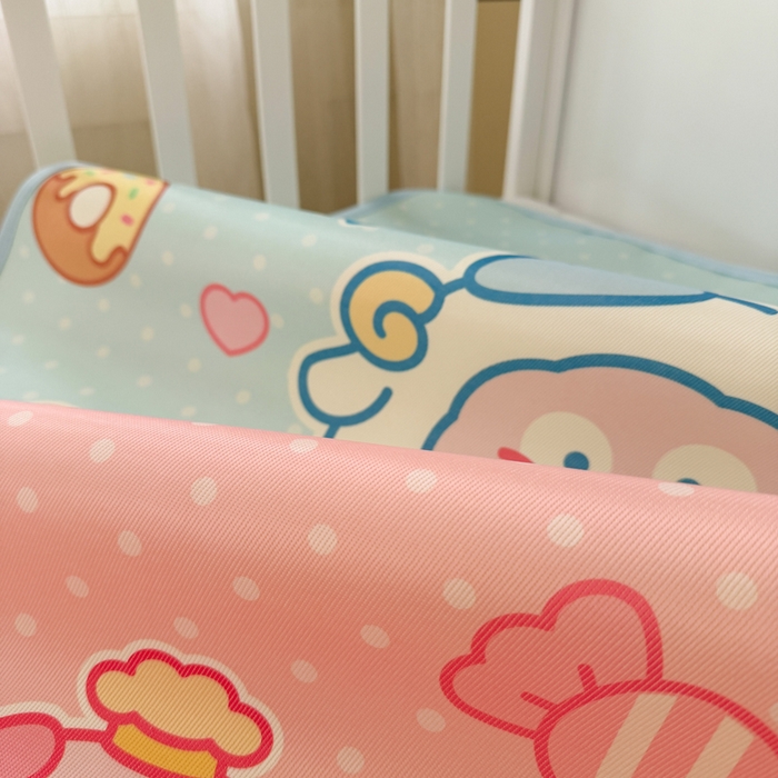 91家纺网 家纺一手货源 找家纺 潮邦创意家居 2026新款A类婴童可水洗冰藤软席-巴波布布系列【含A类检测报告】 米朵桃桃