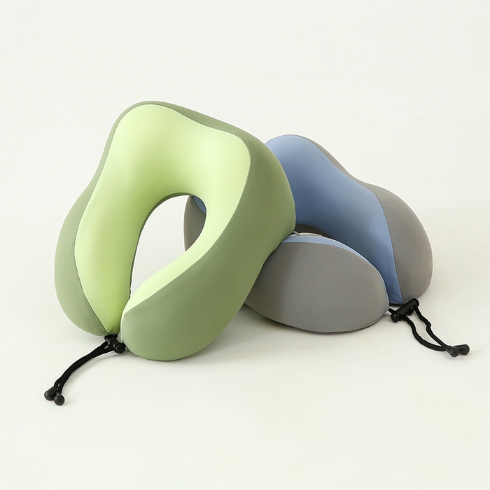 91家纺网 家纺一手货源 找家纺 土多多枕芯 2026新款新品夏季凉感锦冰丝护颈颈椎U型枕午休旅行记忆棉凉感U枕头枕芯 组合图