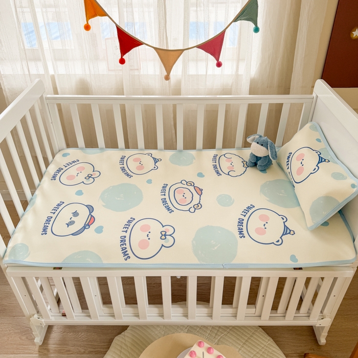 91家纺网 家纺一手货源 找家纺 潮邦创意家居 2026新款A类婴童可水洗冰藤软席-巴波布布系列【含A类检测报告】 桃桃圈圈