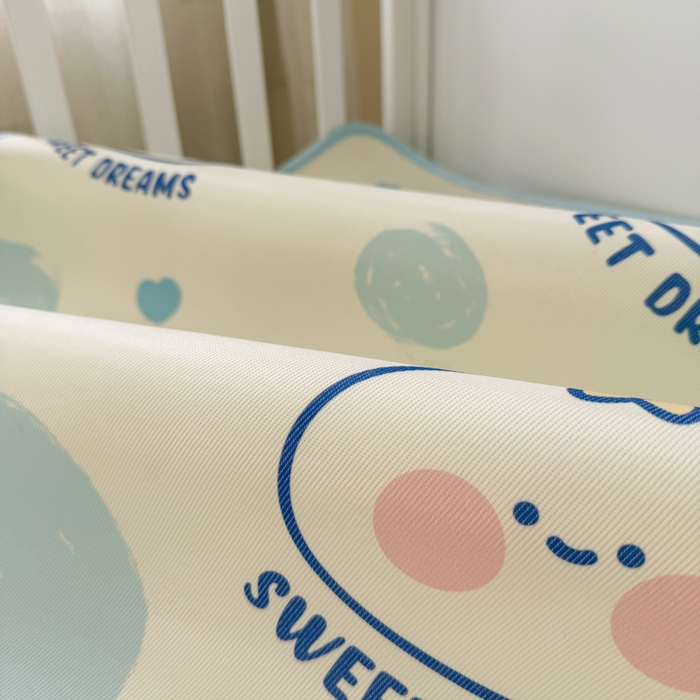 91家纺网 家纺一手货源 找家纺 潮邦创意家居 2026新款A类婴童可水洗冰藤软席-巴波布布系列【含A类检测报告】 桃桃圈圈