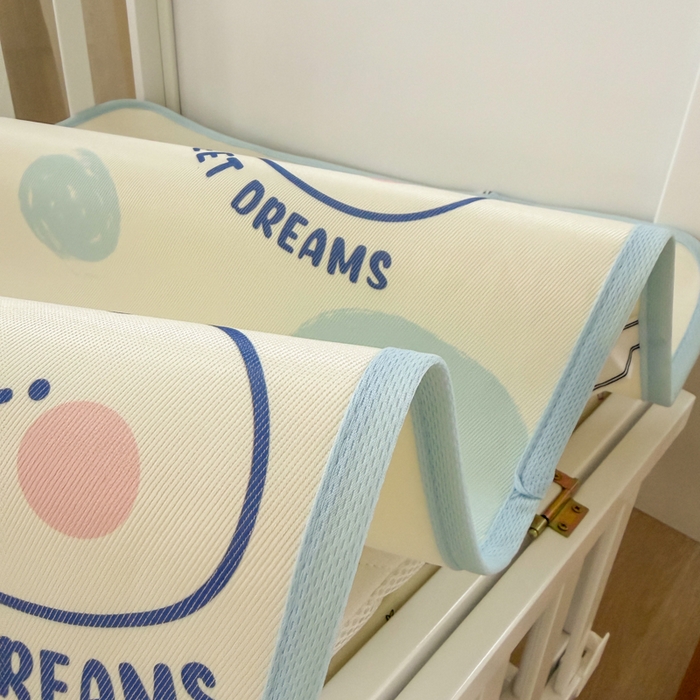 91家纺网 家纺一手货源 找家纺 潮邦创意家居 2026新款A类婴童可水洗冰藤软席-巴波布布系列【含A类检测报告】 桃桃圈圈