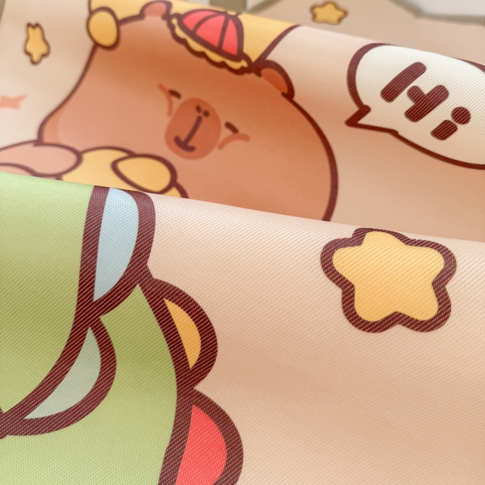 91家纺网 家纺一手货源 找家纺 潮邦创意家居 2026新款A类婴童可水洗冰藤软席-巴波布布系列【含A类检测报告】 芽芽糖糖