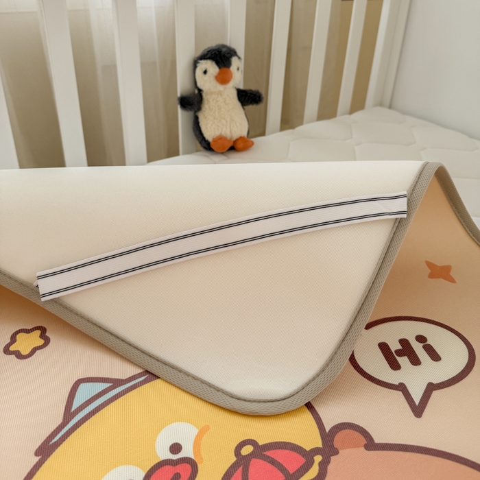 91家纺网 家纺一手货源 找家纺 潮邦创意家居 2026新款A类婴童可水洗冰藤软席-巴波布布系列【含A类检测报告】 芽芽糖糖