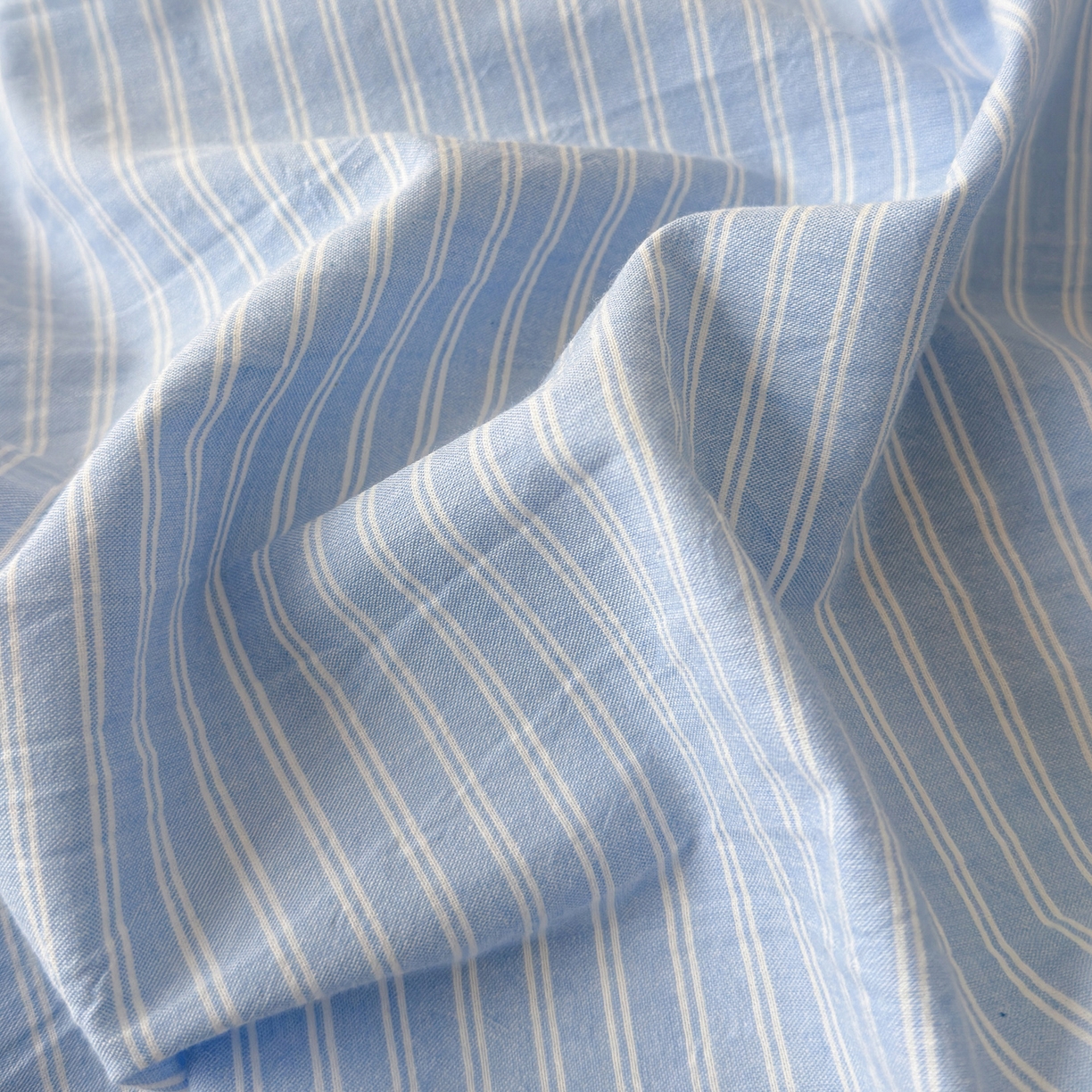 91家纺网 家纺一手货源 找家纺 （总）玖弘家居 2026新款亲肤水洗棉四件套-糖果条(枕套默认混搭)