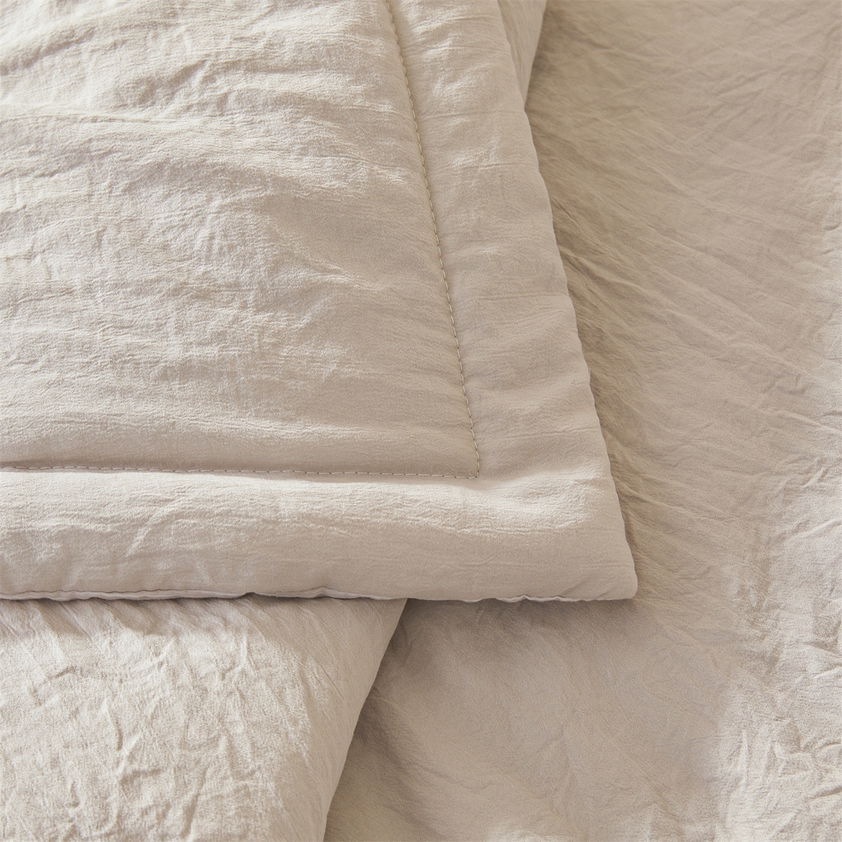 91家纺网 家纺一手货源 找家纺 易博家纺 2026新款100%新疆棉花被夏被无印夏凉被空调被薄被被芯被子可水洗可机洗 新疆棉花-云灰