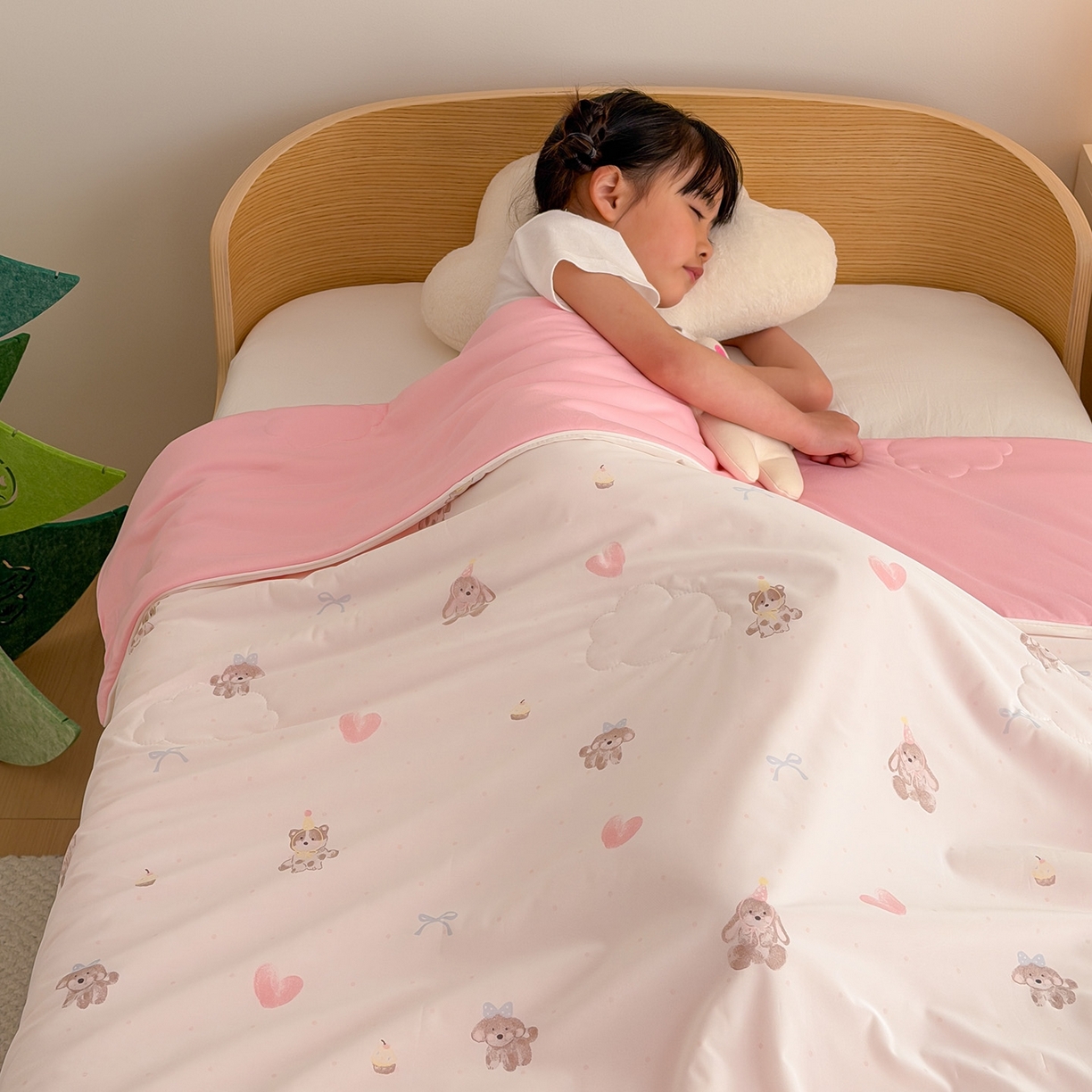 91家纺网 家纺一手货源 找家纺 （总）嗨生活 2026年新款凉感针织儿童双感夏被 幼儿园星星夏被