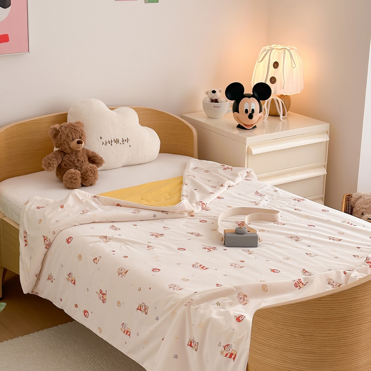 91家纺网 家纺一手货源 找家纺 嗨生活 2026年新款凉感针织儿童双感夏被 幼儿园星星夏被 星星被-星乐乐