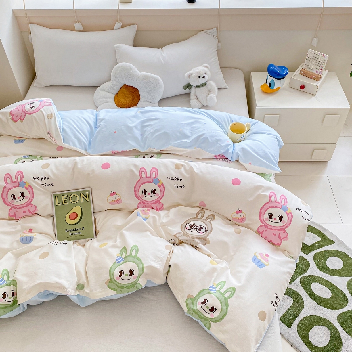 91家纺网 家纺一手货源 找家纺 （总）金盛纺 2025新款13372全棉印花单品被套