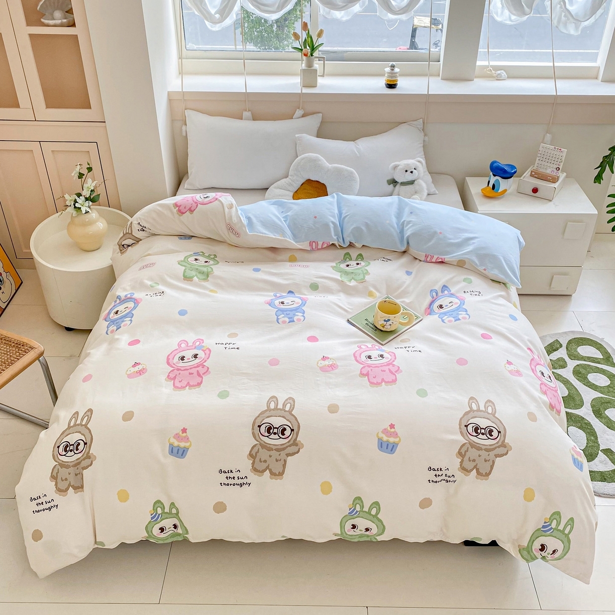 91家纺网 家纺一手货源 找家纺 （总）金盛纺 2025新款13372全棉印花单品被套