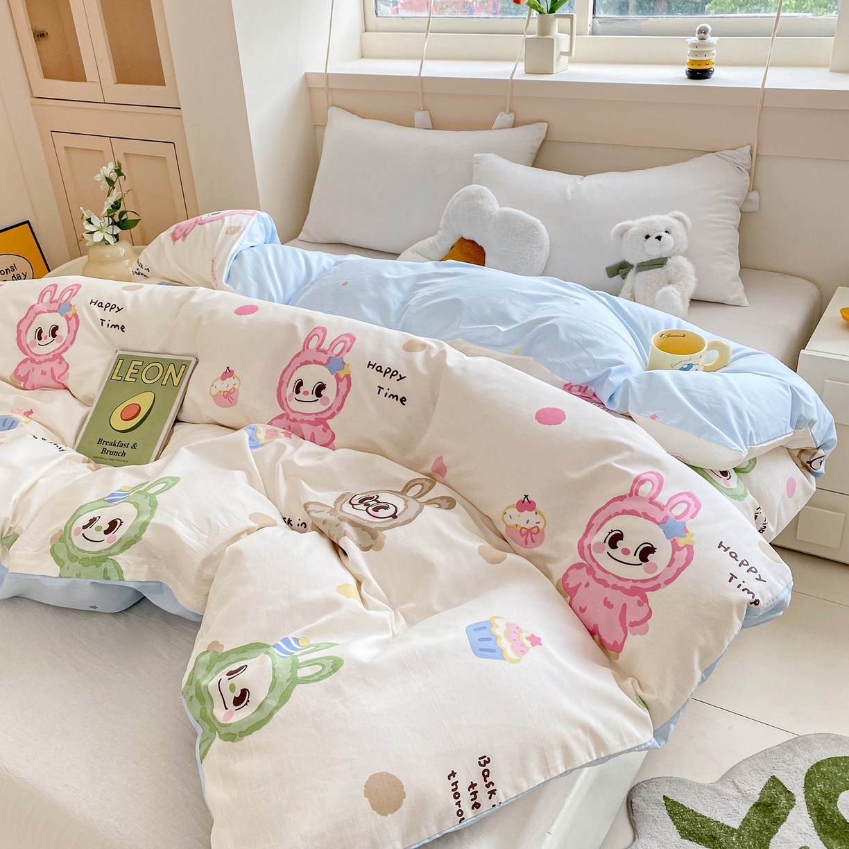 91家纺网 家纺一手货源 找家纺 （总）金盛纺 2025新款13372全棉印花单品被套