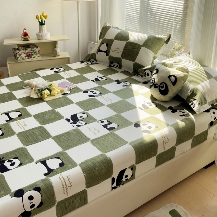 91家纺网 家纺一手货源 找家纺 （总）金盛纺 2025新款13372全棉印花单品床笠