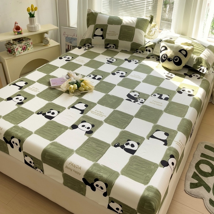 91家纺网 家纺一手货源 找家纺 （总）金盛纺 2025新款13372全棉印花单品床笠