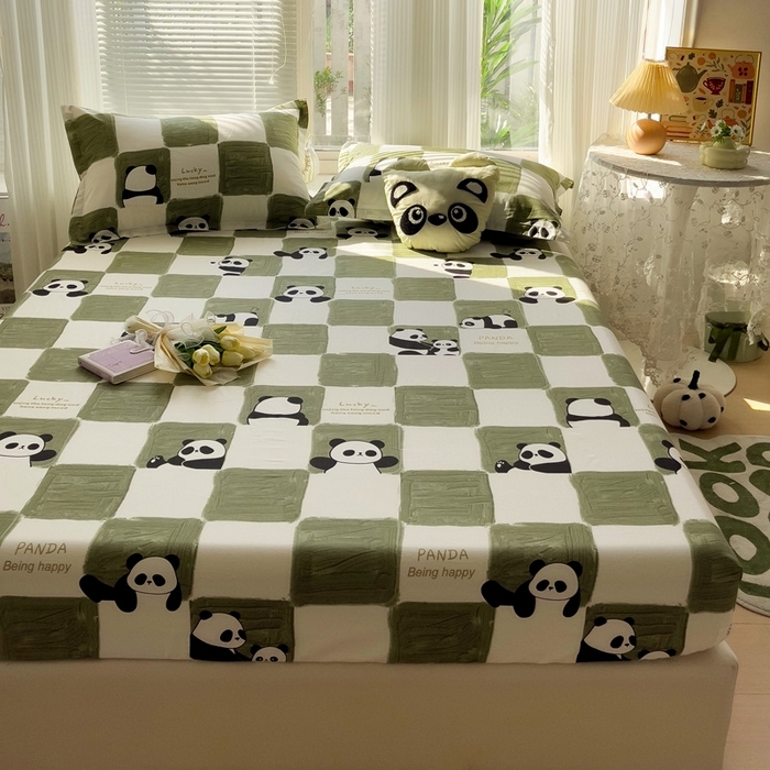 91家纺网 家纺一手货源 找家纺 （总）金盛纺 2025新款13372全棉印花单品床笠