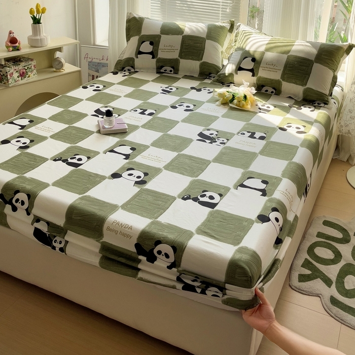 91家纺网 家纺一手货源 找家纺 （总）金盛纺 2025新款13372全棉印花单品床笠