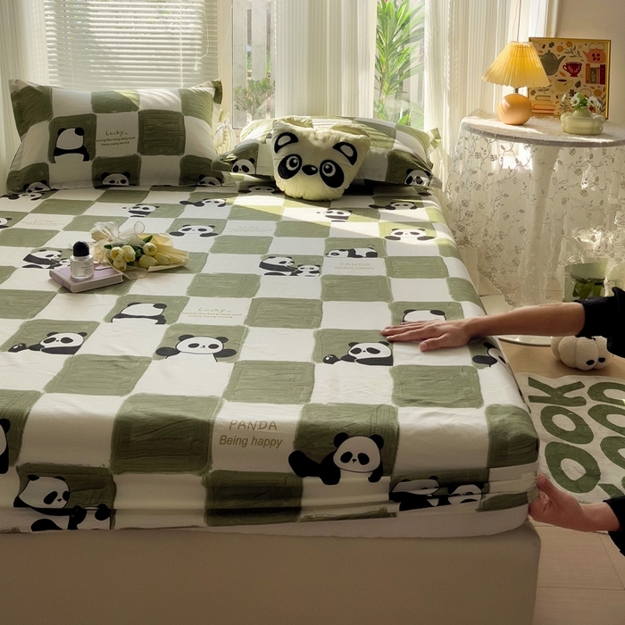 91家纺网 家纺一手货源 找家纺 （总）金盛纺 2025新款13372全棉印花单品床笠