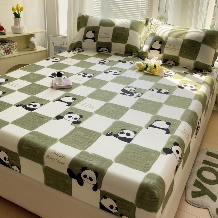 91家纺网 家纺一手货源 找家纺 （总）金盛纺 2025新款13372全棉印花单品床笠